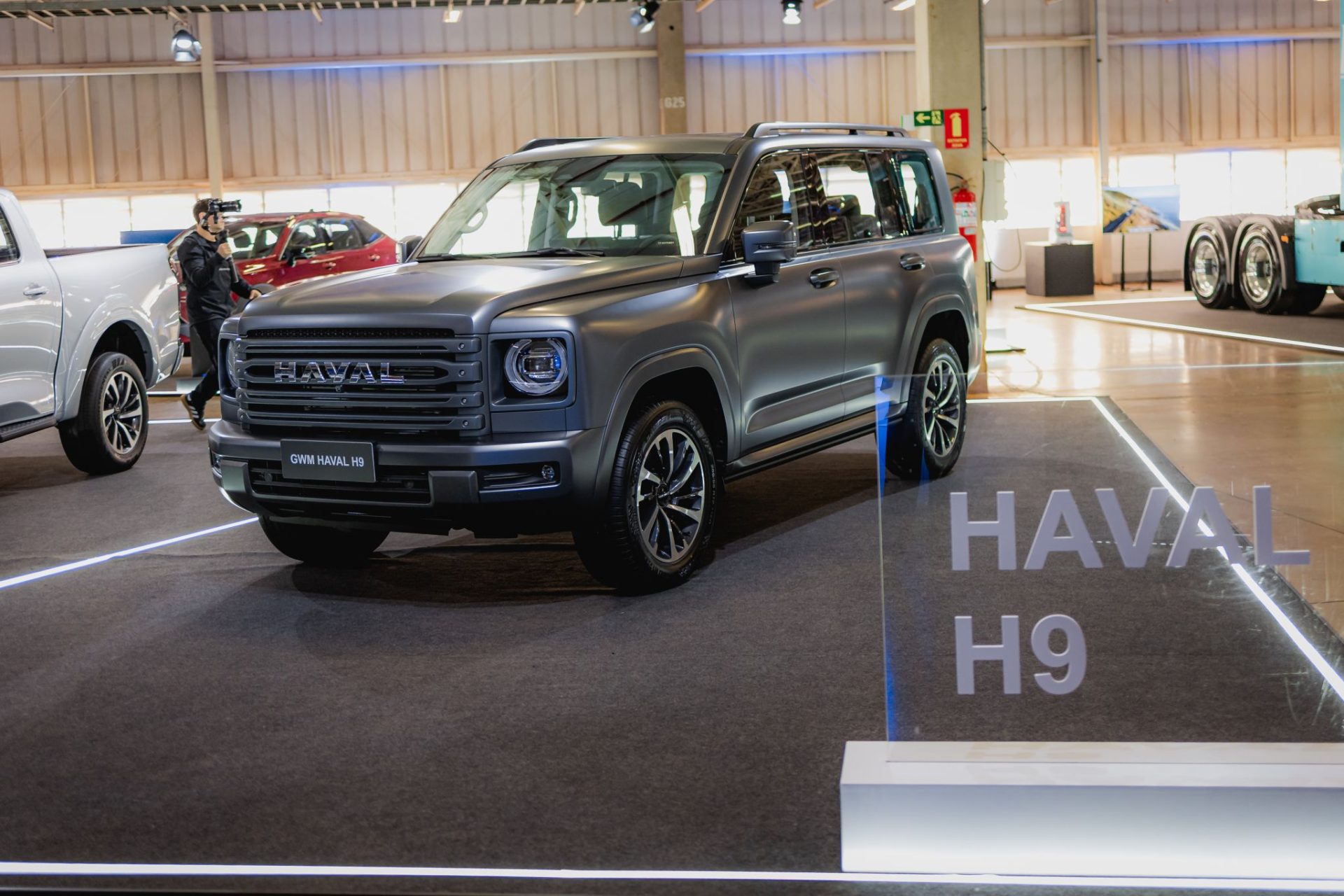haval h9 preto fosco foto GWM Divulgacao