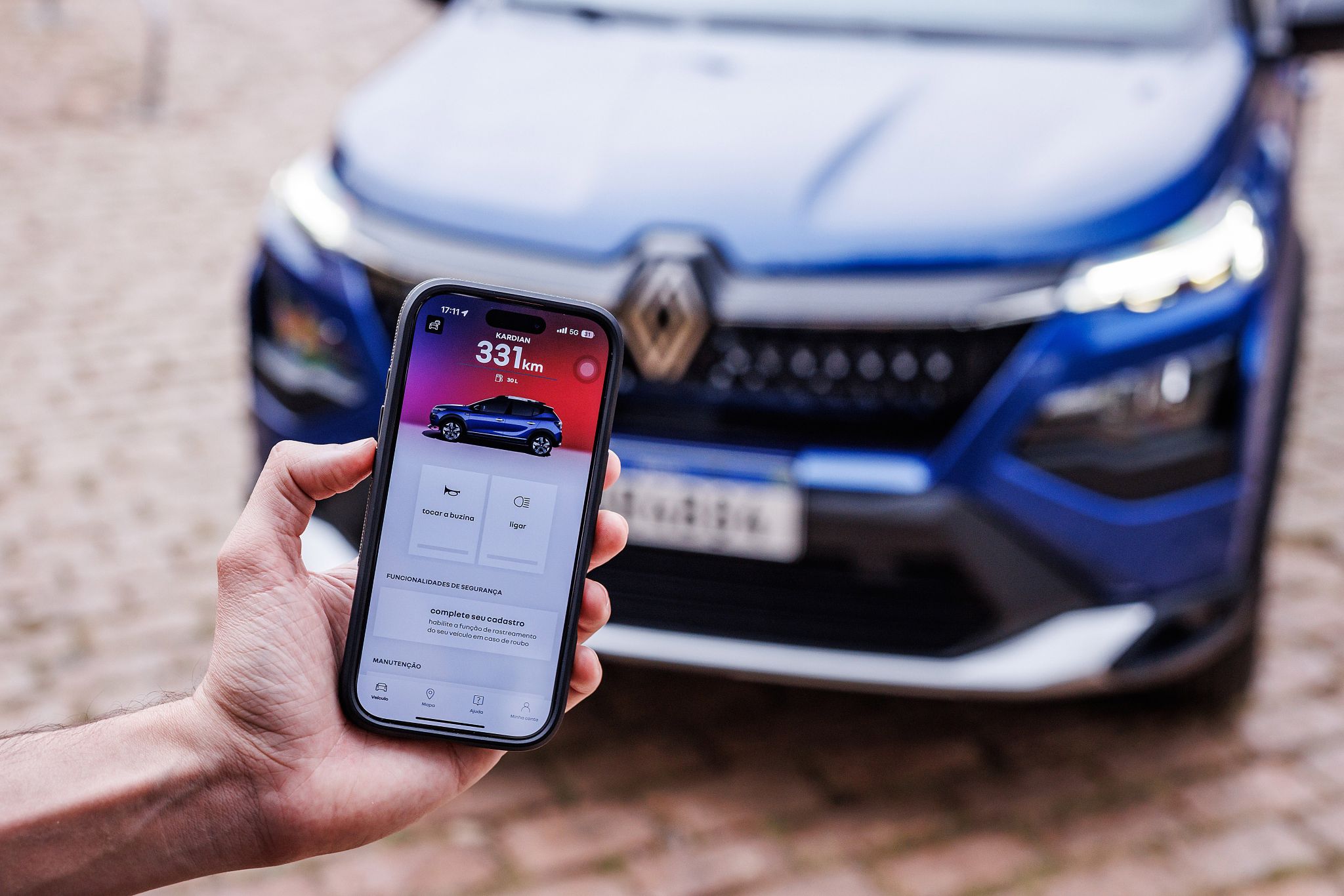 Renault Kardian 2026 Iconic serviços conectados