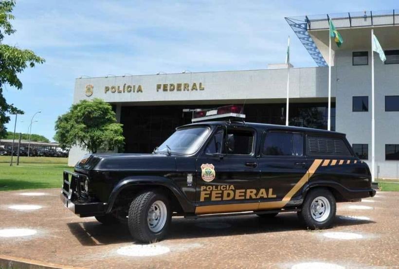 Viatura polícia federal Chevrolet Veraneio
