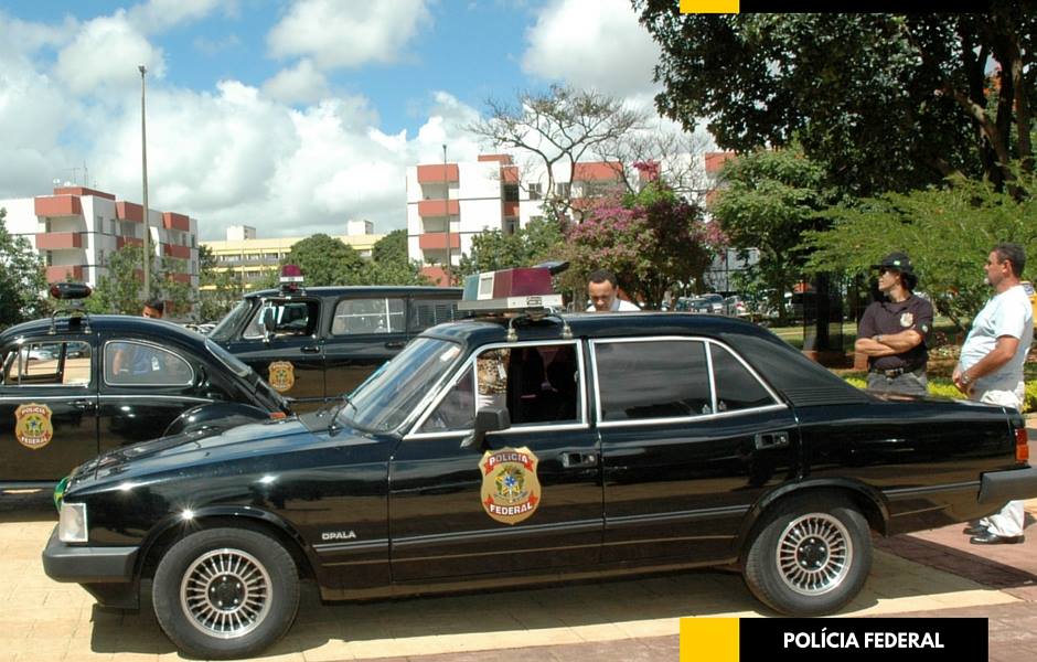 Viatura polícia federal Chevrolet Opala facebook reprodução