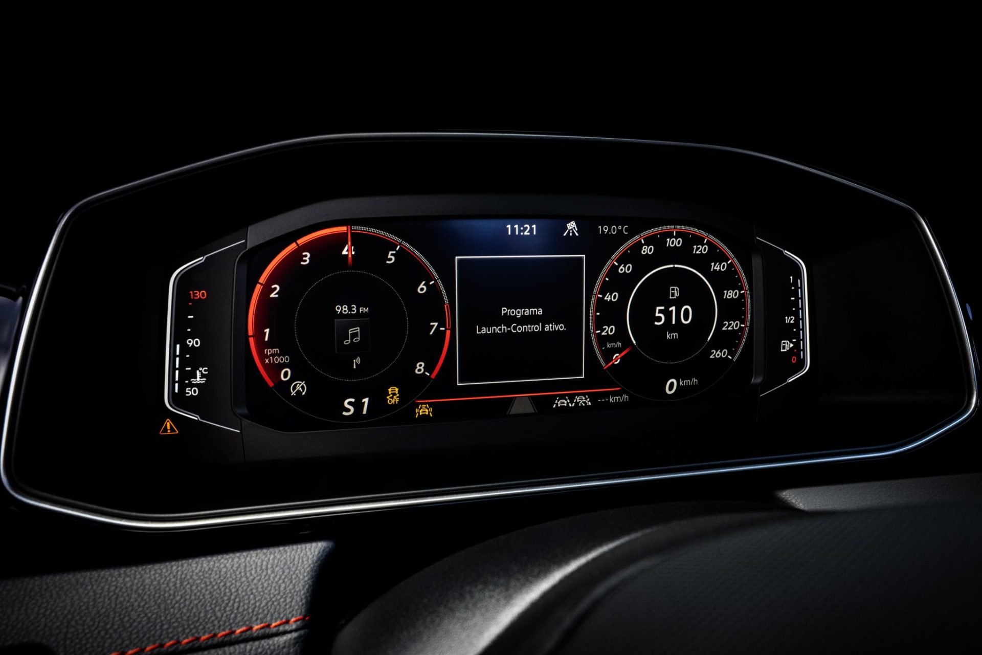 Volkswagen Jetta GLI 2025 interior painel de instrumentos