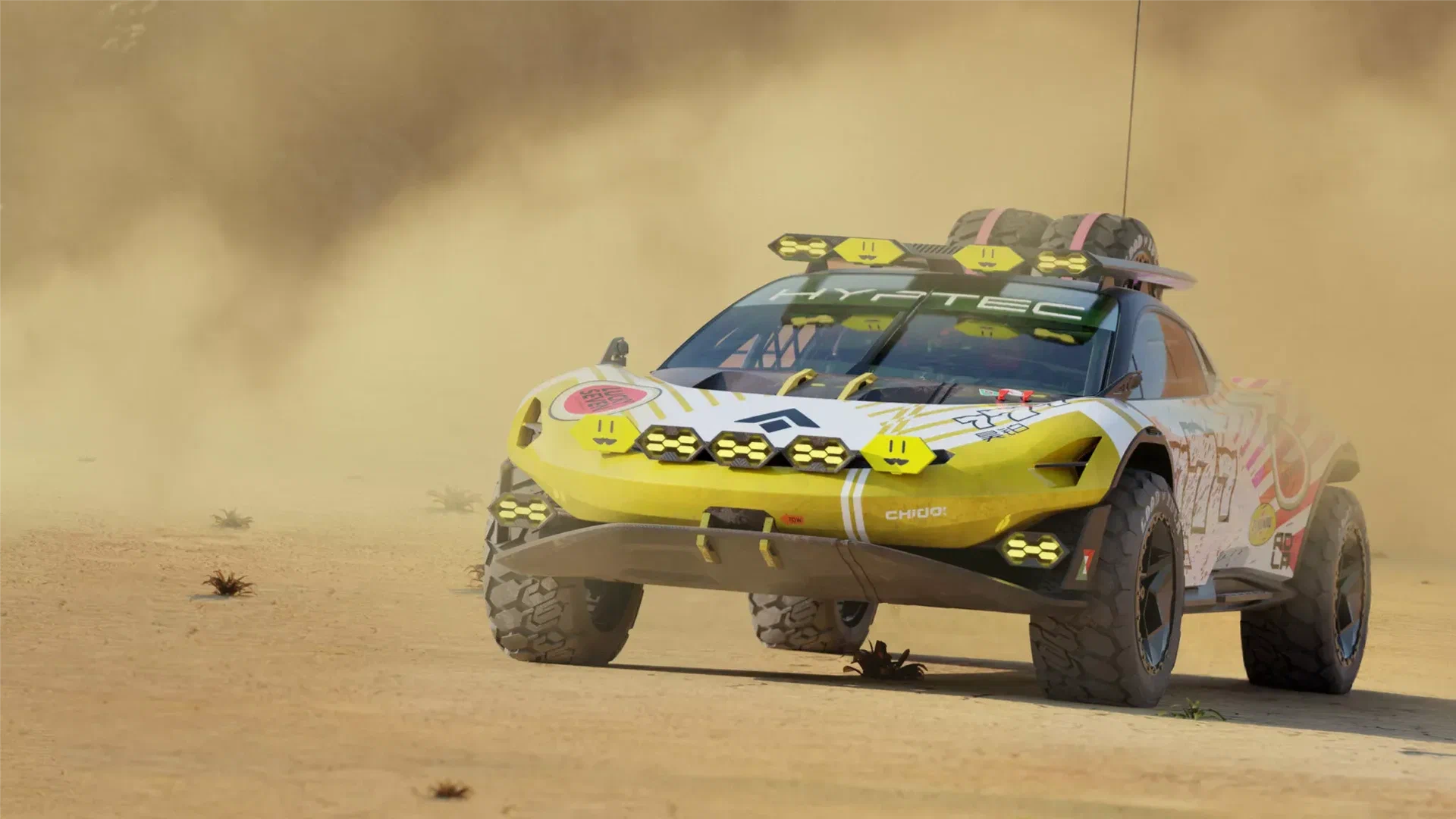GAC revela Hyptec SSR Baja, um supercarro feito para off-road extremo