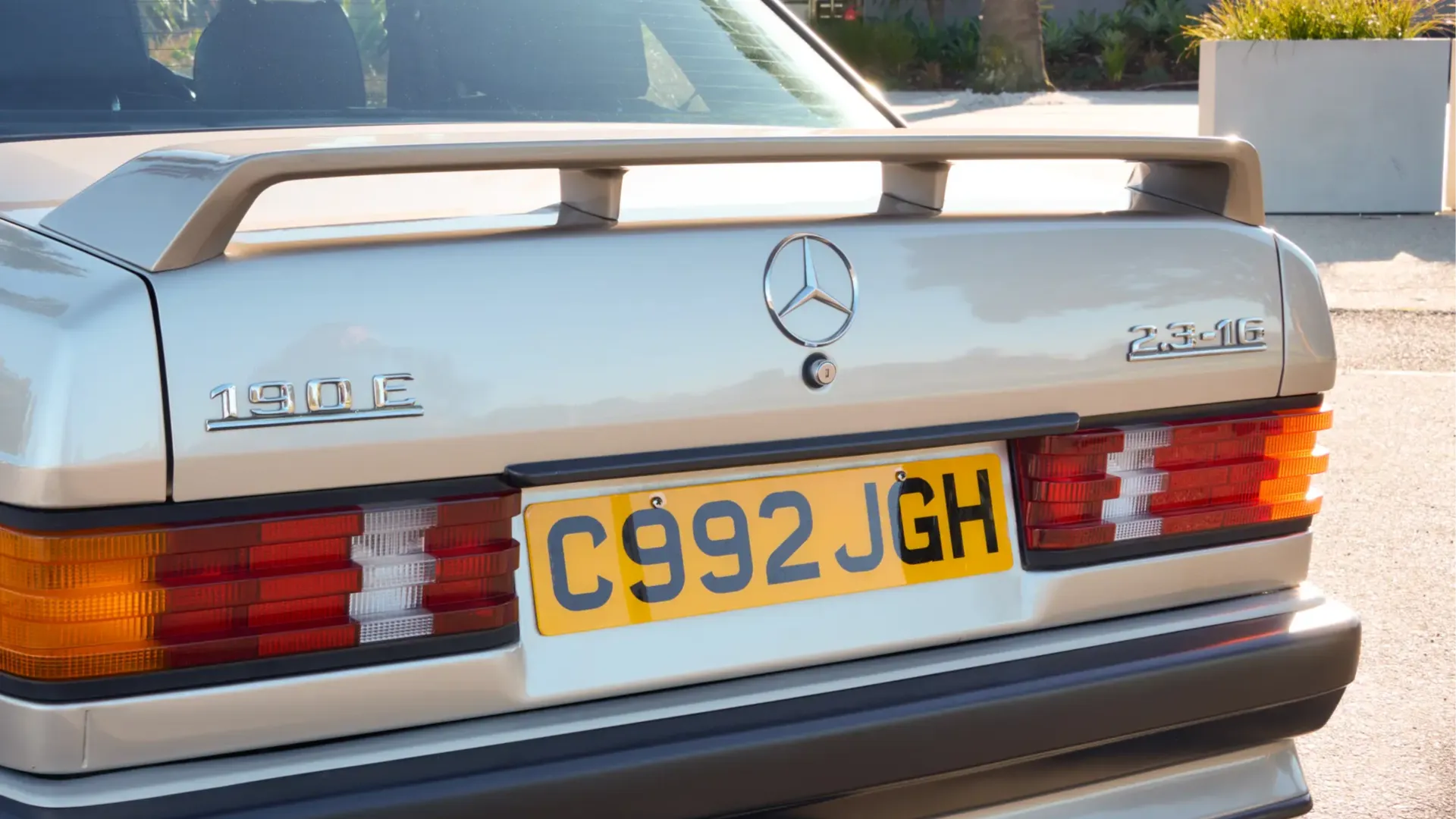 Mercedes 190 E de Ayrton Senna 3
