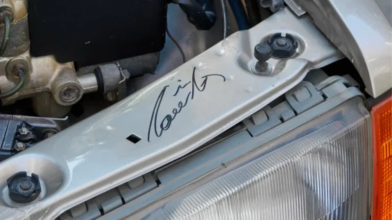 Mercedes 190 E de Ayrton Senna 4