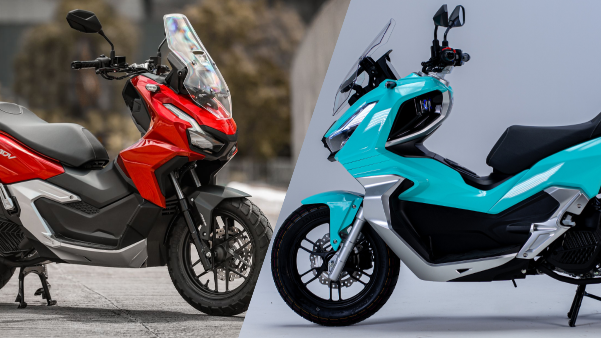 Honda ADV X Shineray Urban: copia, mas não faz igual. Tá?