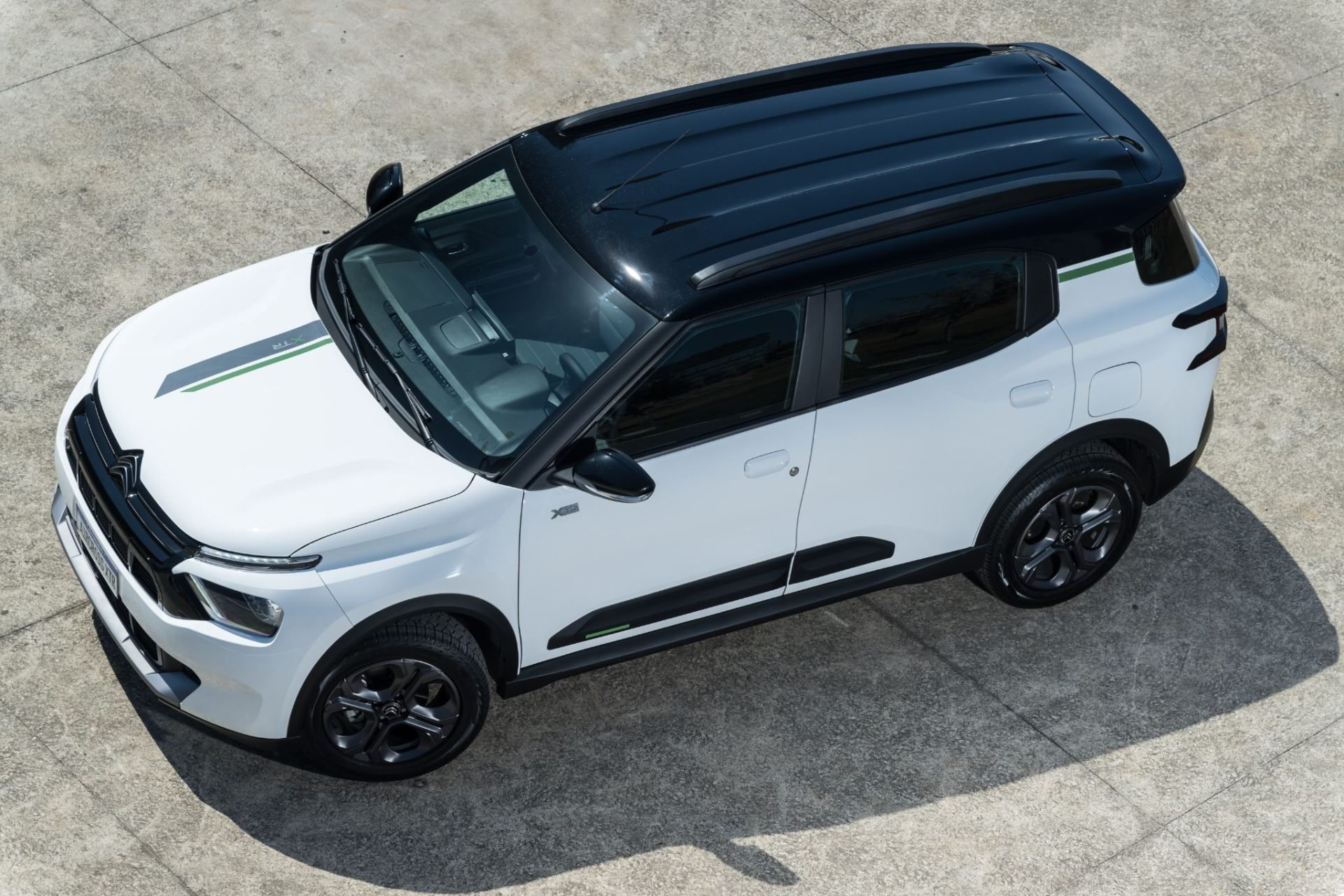 Citroën Aicross XTR 7 Turbo 200 Branco Banquise visto de cima