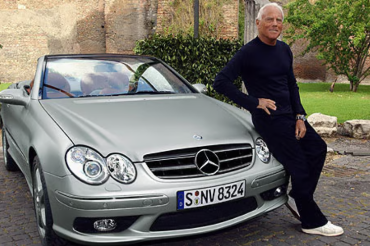 Mercedes Benz CLK Giorgio Armani Design Car