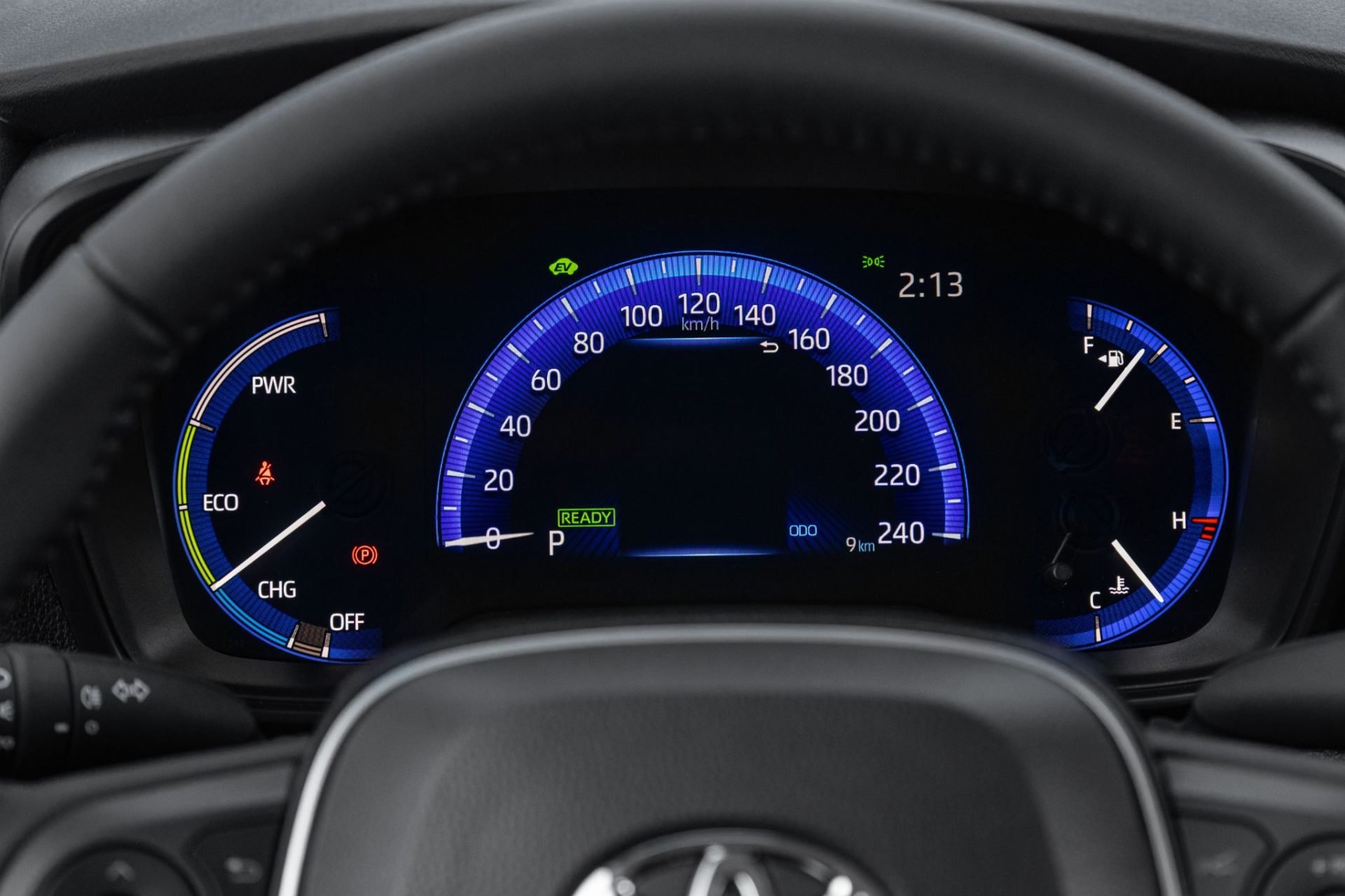 Toyota Corolla GLI Hybrid 2025 interior painel de instrumentos