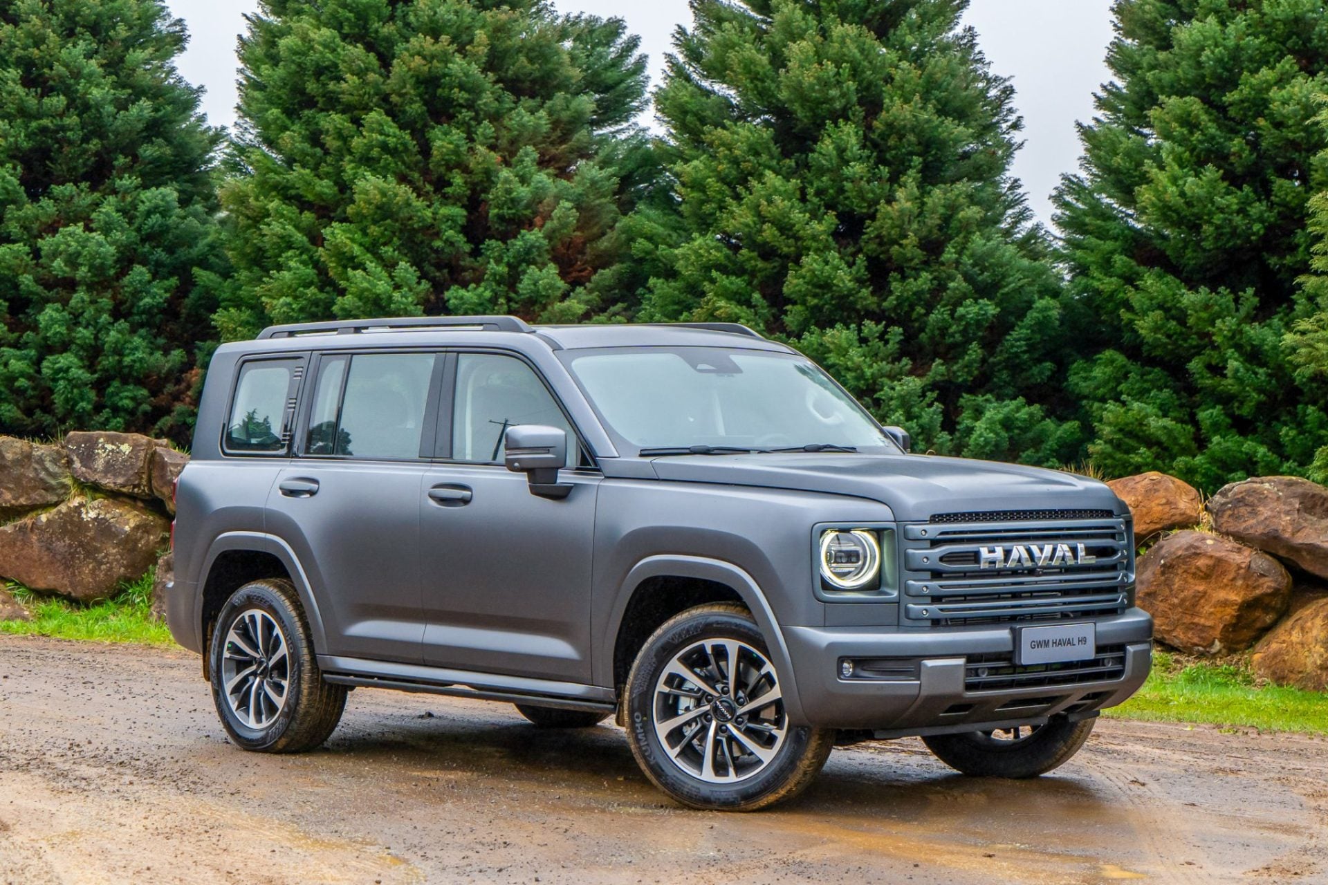 GWM Haval H9 2026 grafite zenith frente parado