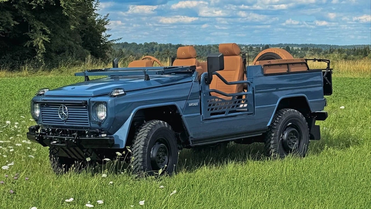 Mercedes Classe G militar ganha restauração