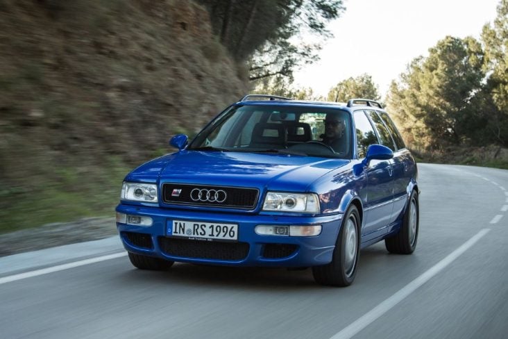 Audi RS2 Avant na estrada