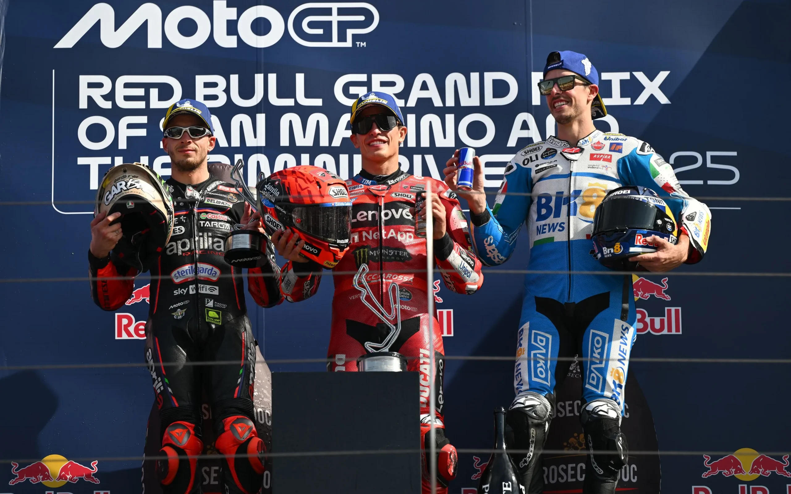 Márquez vence MotoGP em Misano e fica um passo do título 2025