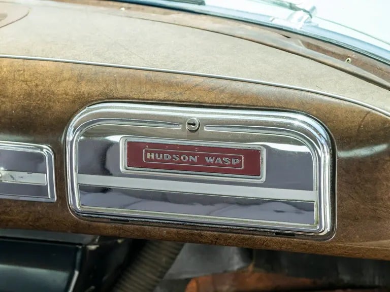 Hudson Wasp Twin H-Power Two-Door Brougham 1952 interior 2