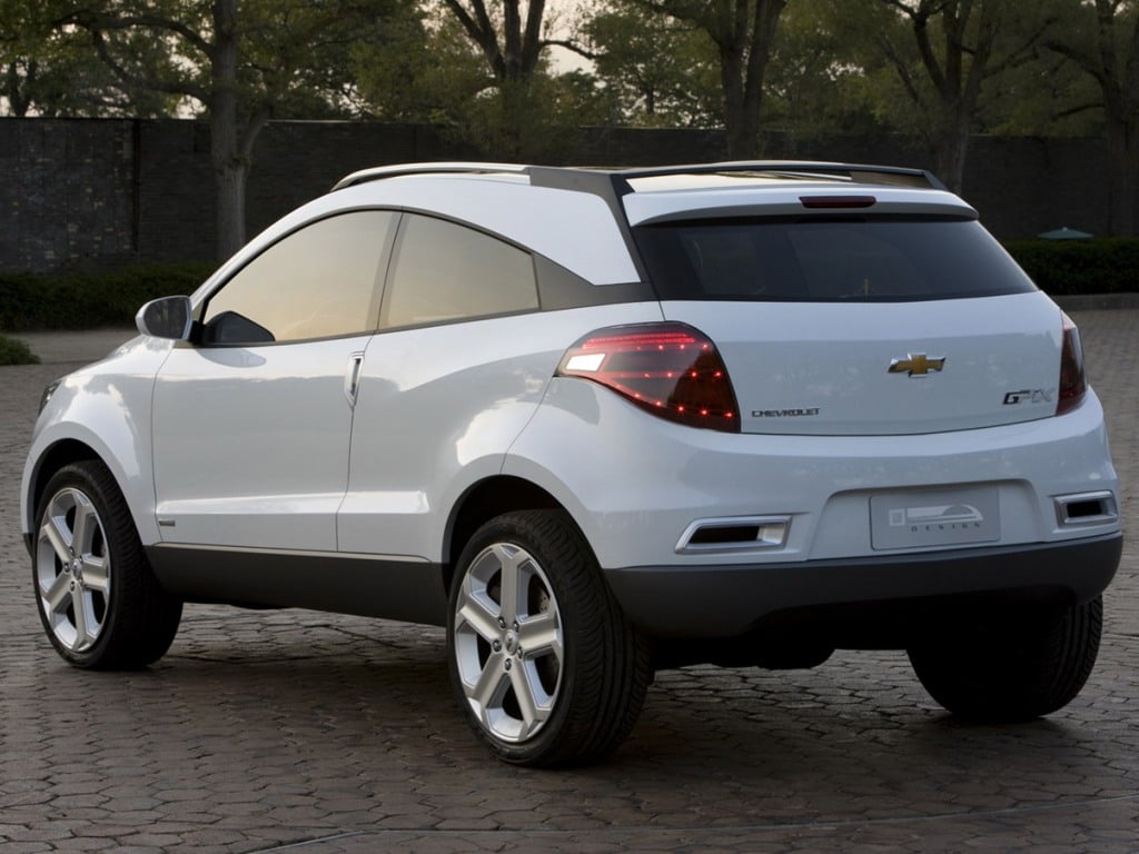 chevrolet gpix concept branco traseira