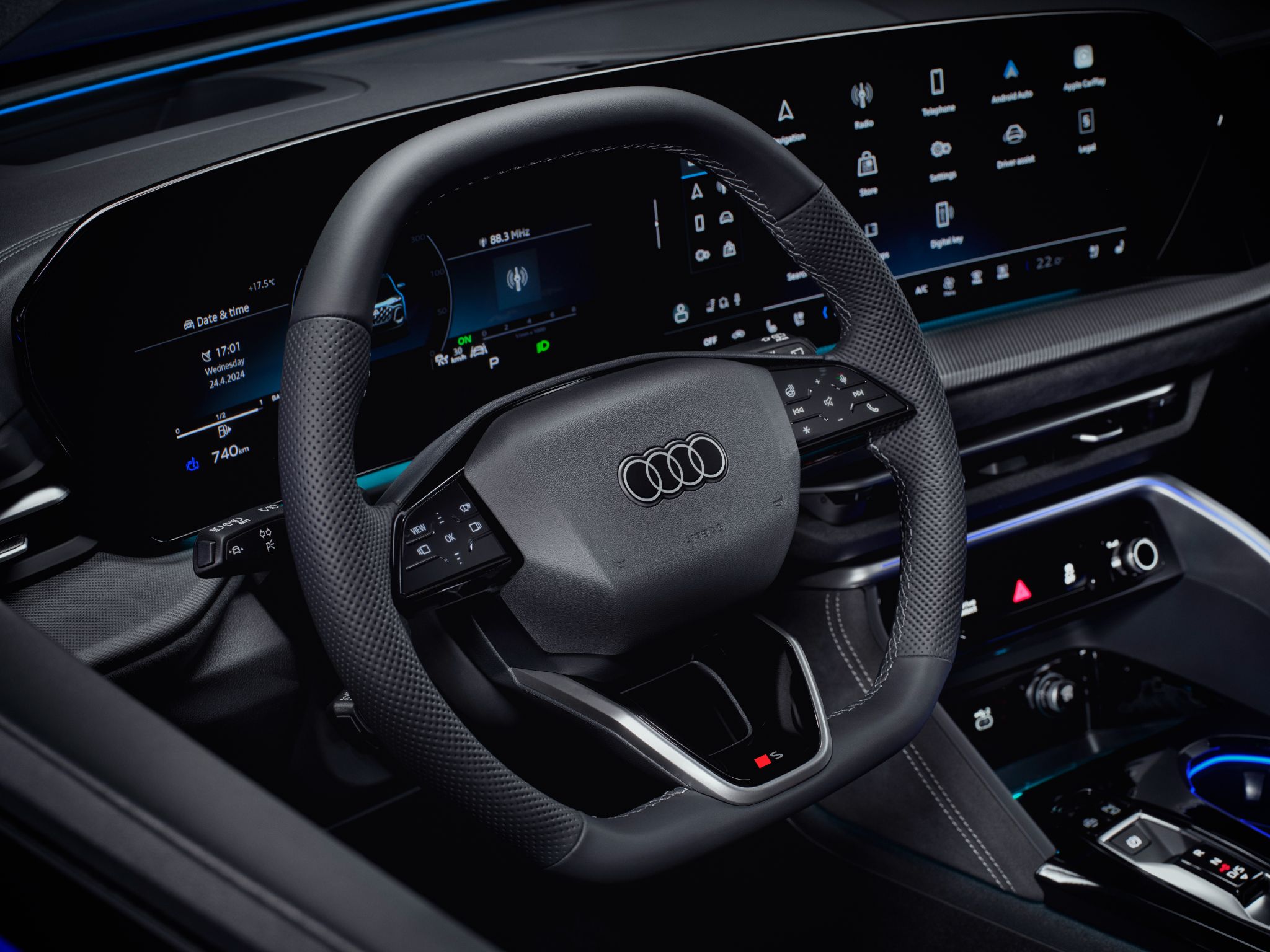 audi sq5 tfsi 2026 interior painel