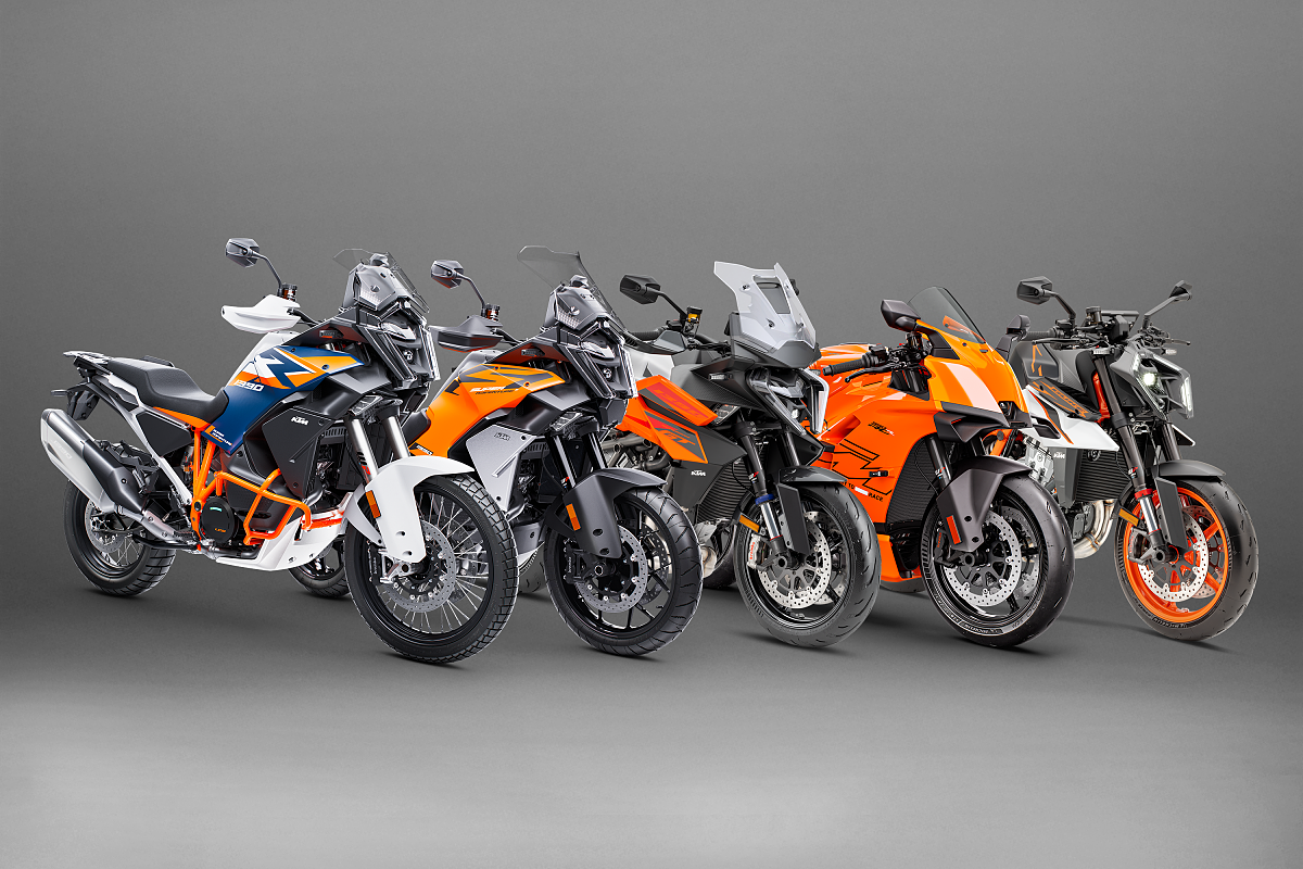 2025 KTM Street and Adventure models