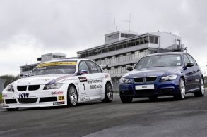 bmw 320si de rua e de competição frente