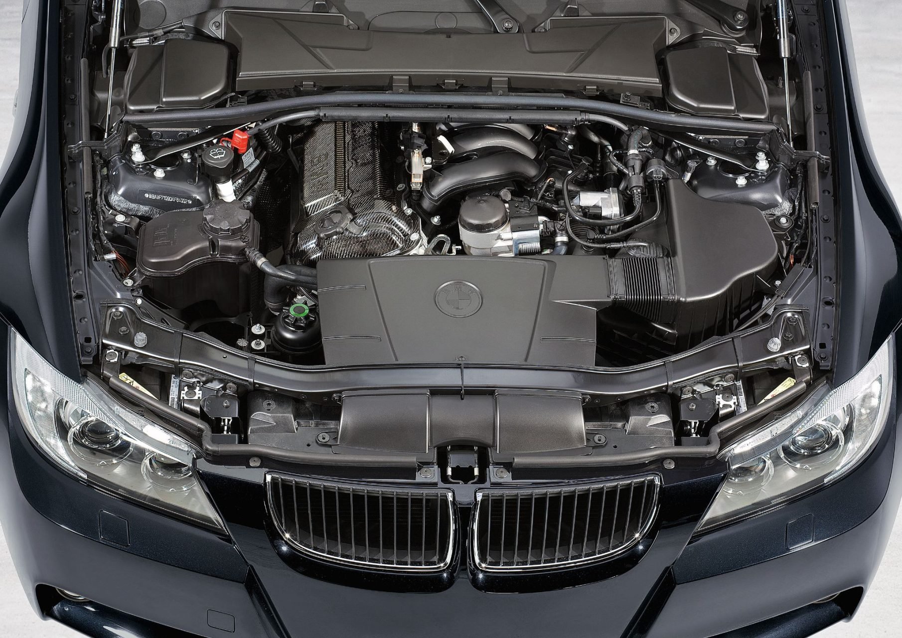 bmw 320si sedan 2006 cofre do motor
