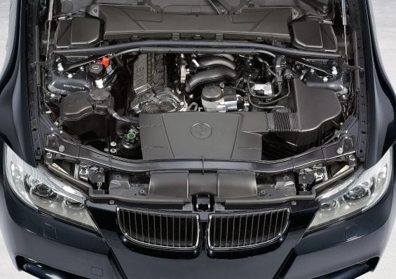 bmw 320si sedan 2006 cofre do motor