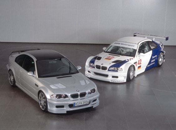 bmw m3 GTR de rua e de competição