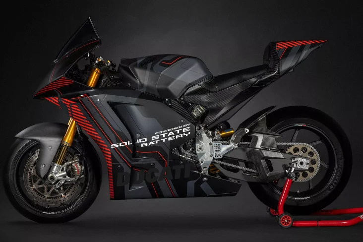 Motocicleta elétrica ducati