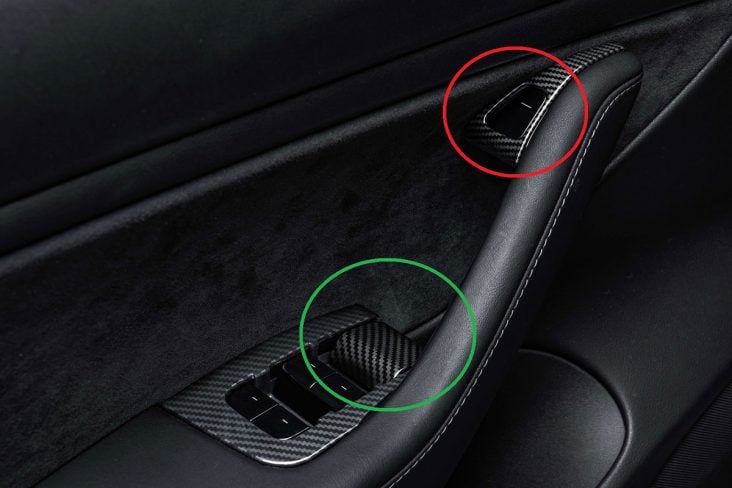 startech tesla model 3 painel de porta