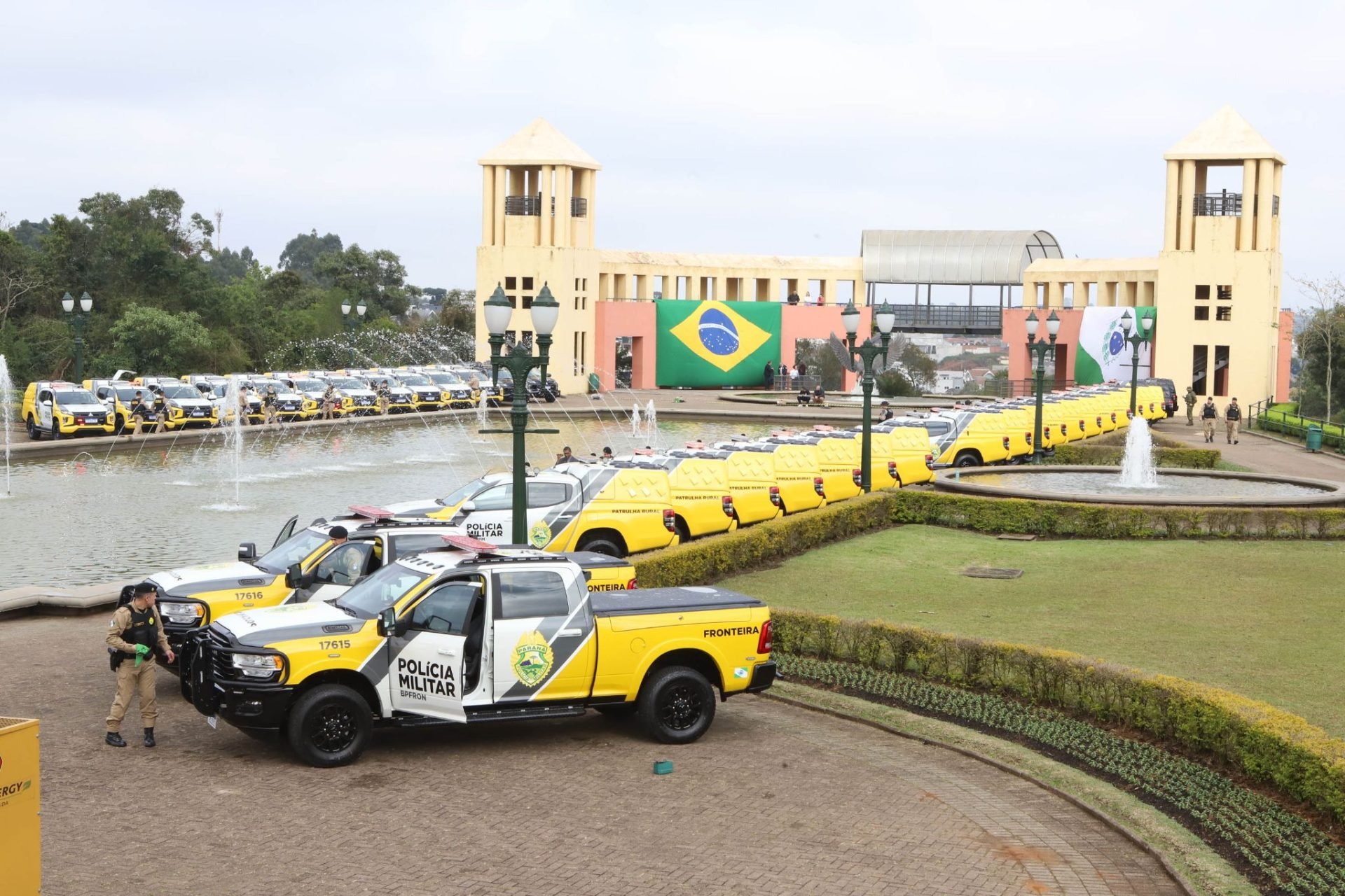 Viaturas ram 3500 limited longhorn 2024 polícia militar paraná pmpr fronteira frota