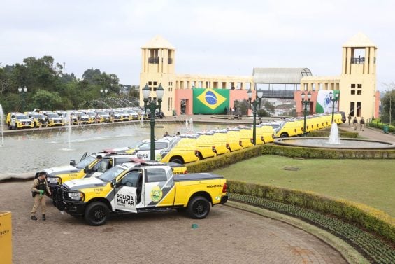 Viaturas ram 3500 limited longhorn 2024 polícia militar paraná pmpr fronteira frota