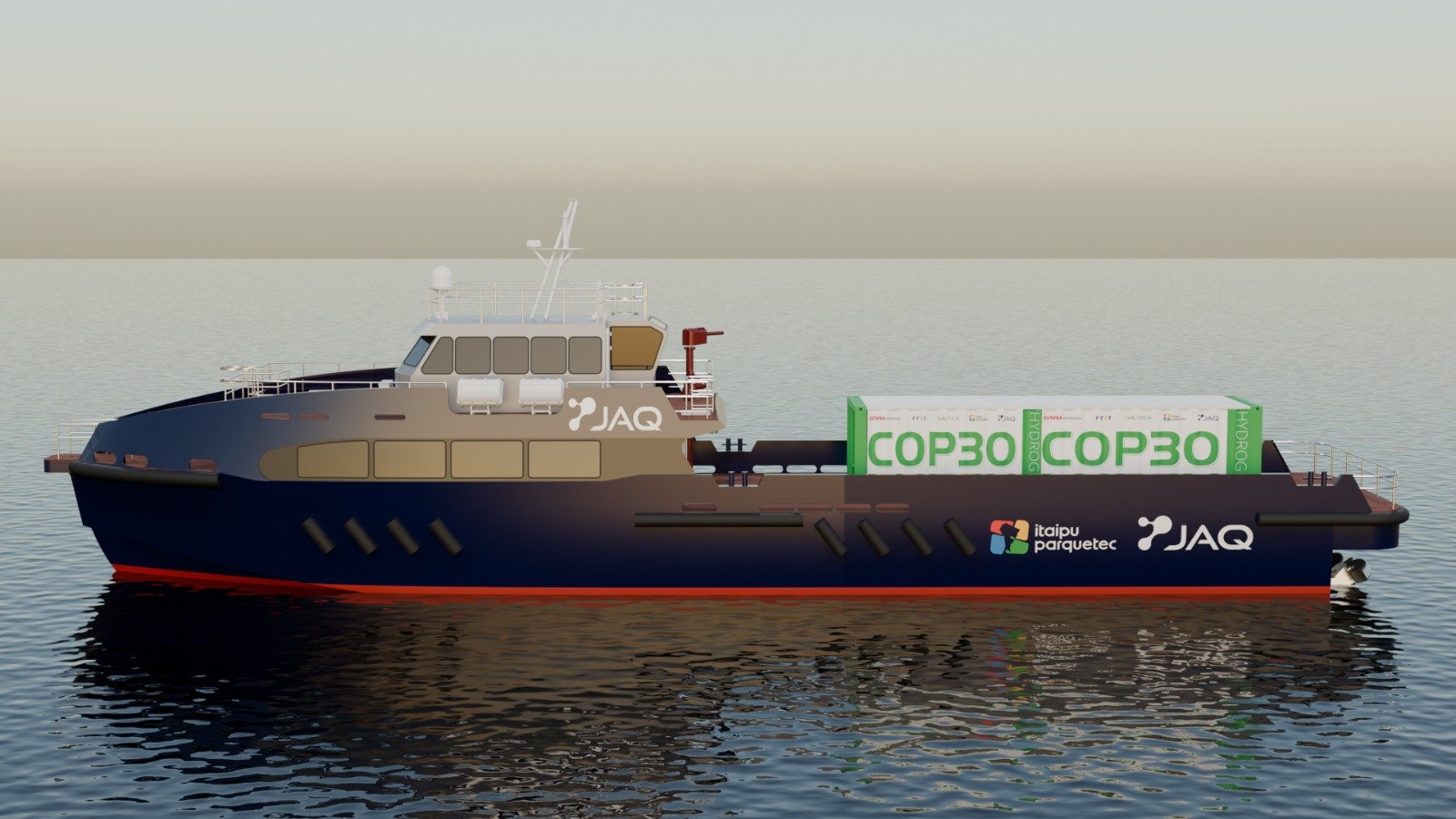 Primeiros navios a hidrogênio verde serão apresentadas na COP30