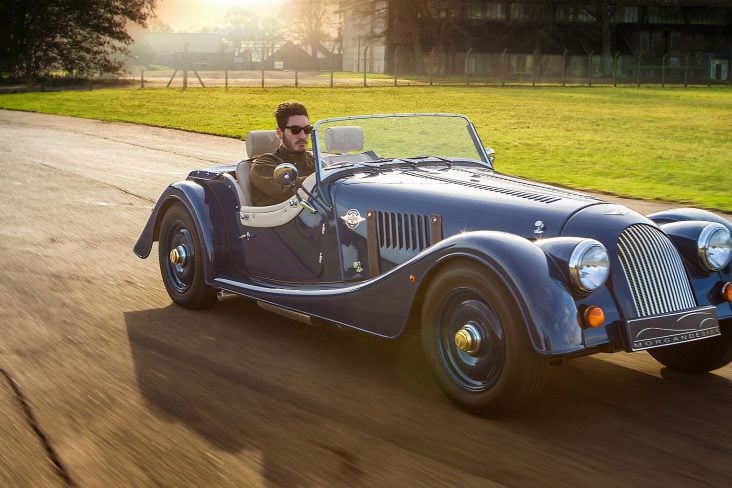 morgan 4 4 80th anniversary azul frente
