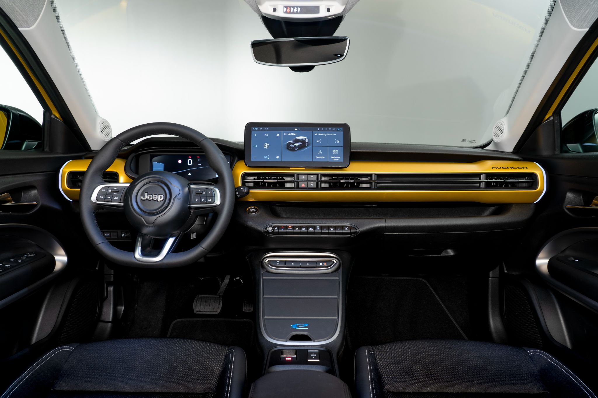 jeep avenger e 1st edition europeu interior painel
