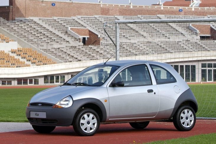 FORD KA 1998 PRATA FRENTE LATERAL