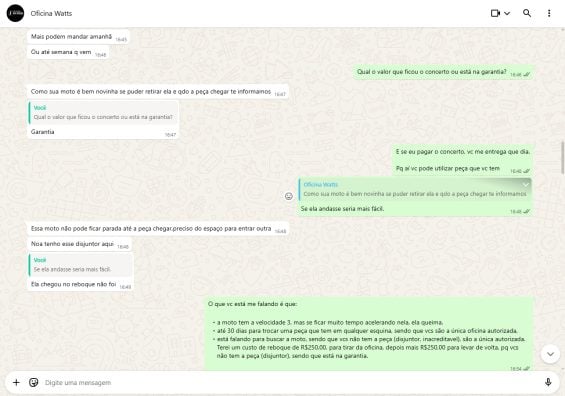 Caso Watts W160S de Marcelo Nunes que parou do nada