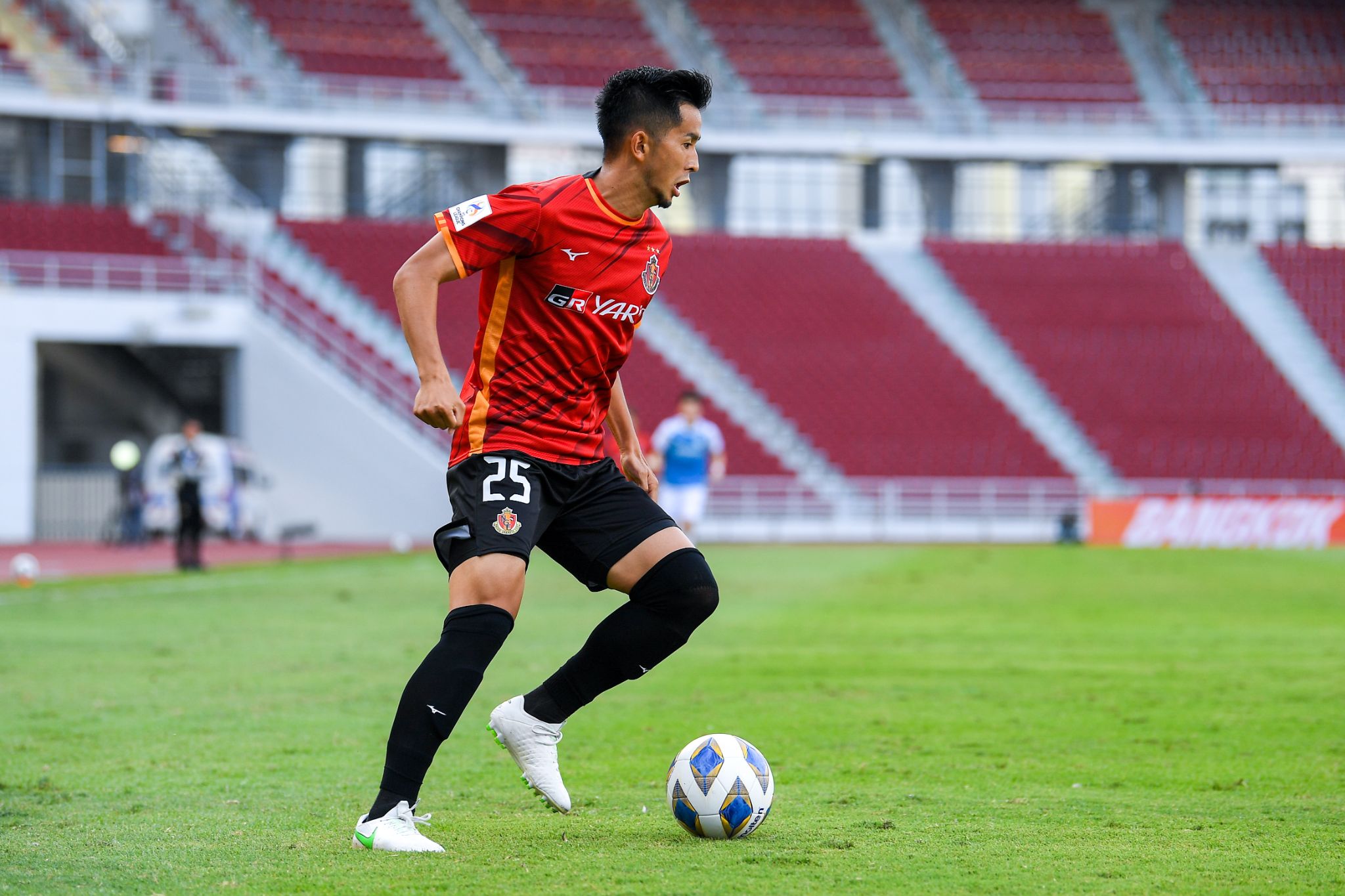 Naoki,Maeda,Of,Nagoya,Grampus,For,The,Ball,During,The