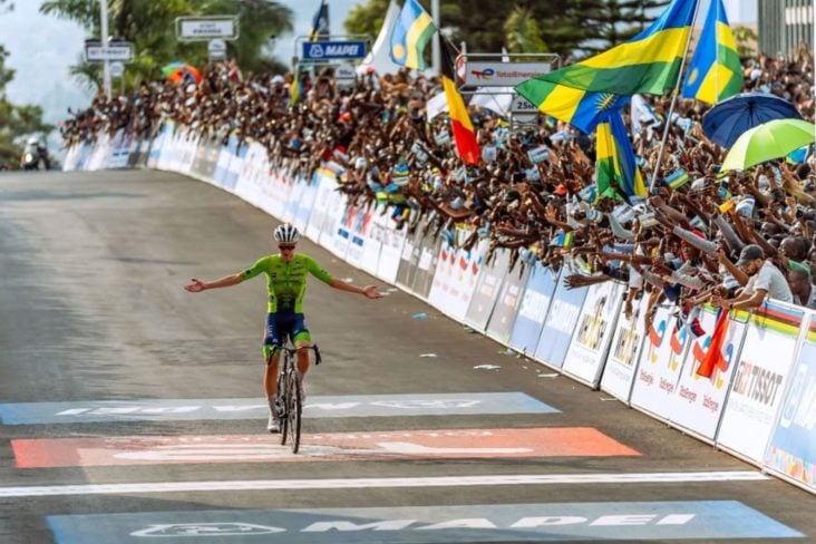 pogacar mundial de ciclismo de estrada credito @Kigali 2025
