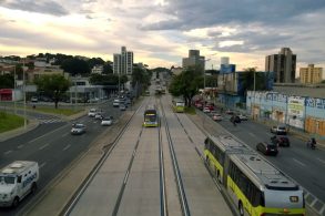 Corredor do MOVE BRT Belo Horizonte
