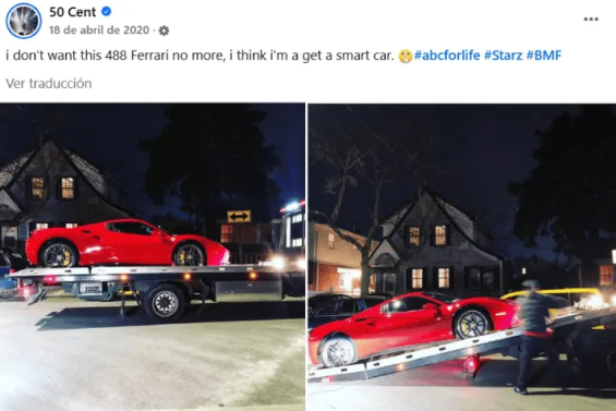 Lista Negra da Ferrari - 50 Cent 
