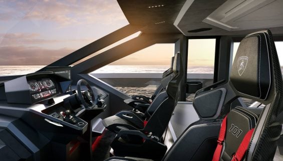 Tecnomar para Lamborghini 101FT interior