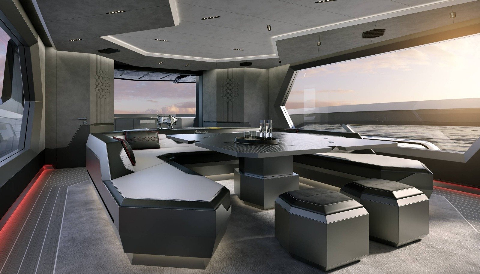 Tecnomar para Lamborghini 101FT interior 3