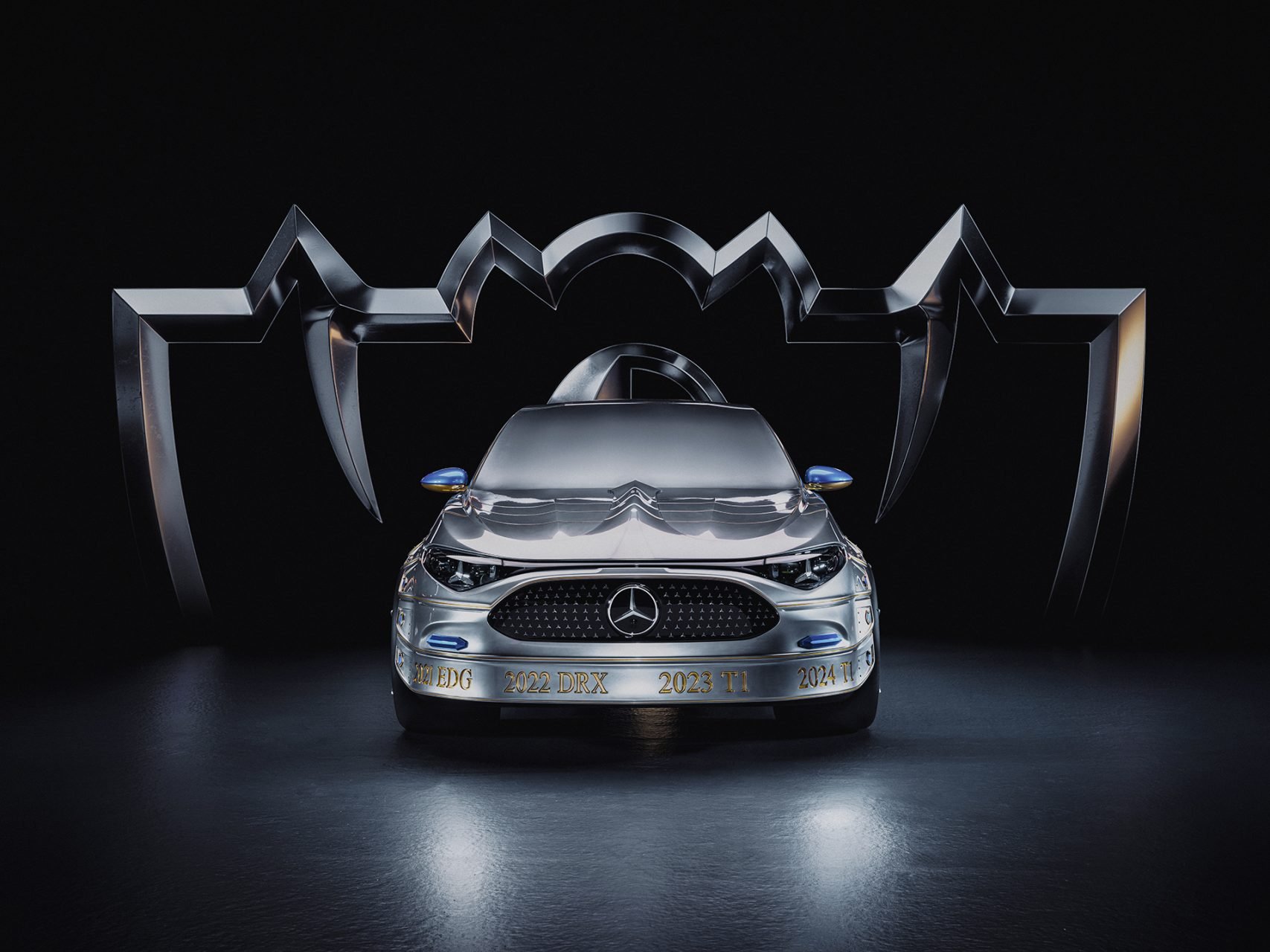 Mercedes Benz enthüllt League of Legends Art Piece vor Start der Worlds 2025 Mercedes Benz unveils League of Legends art piece ahead of Worlds 2025 kick off