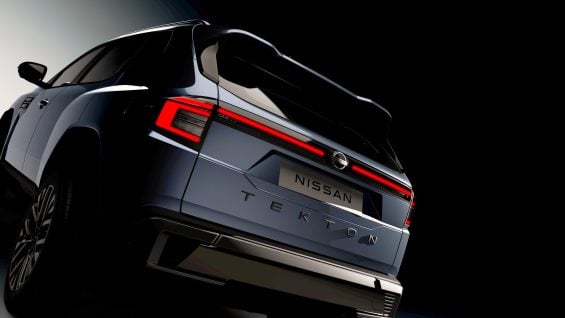 All new Nissan Tekton rear All new Nissan Tekton rear