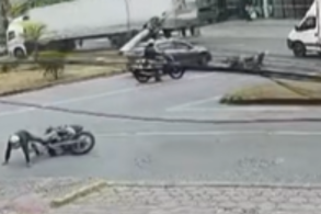 moto atingida por fios de eletricidade em BH 2025