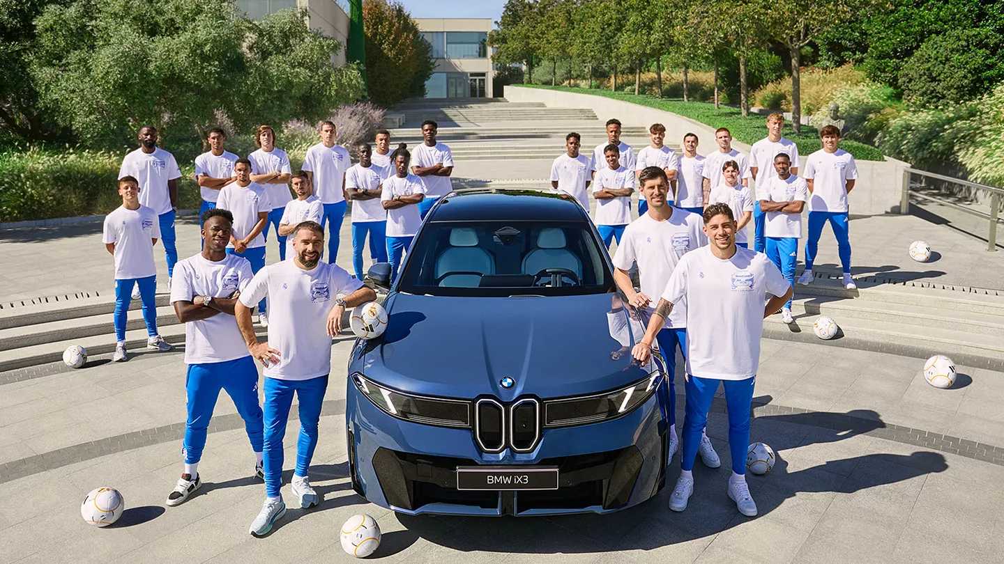 BMW dá R$ 27 milhões em carros para jogadores do Real Madrid