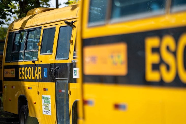 Transporte escolar no Paraná