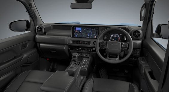 Land Cruiser FJ(Protótipo) (interior)