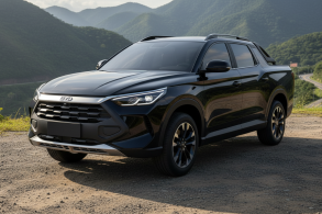 Projeção de nova picape da BYD 1