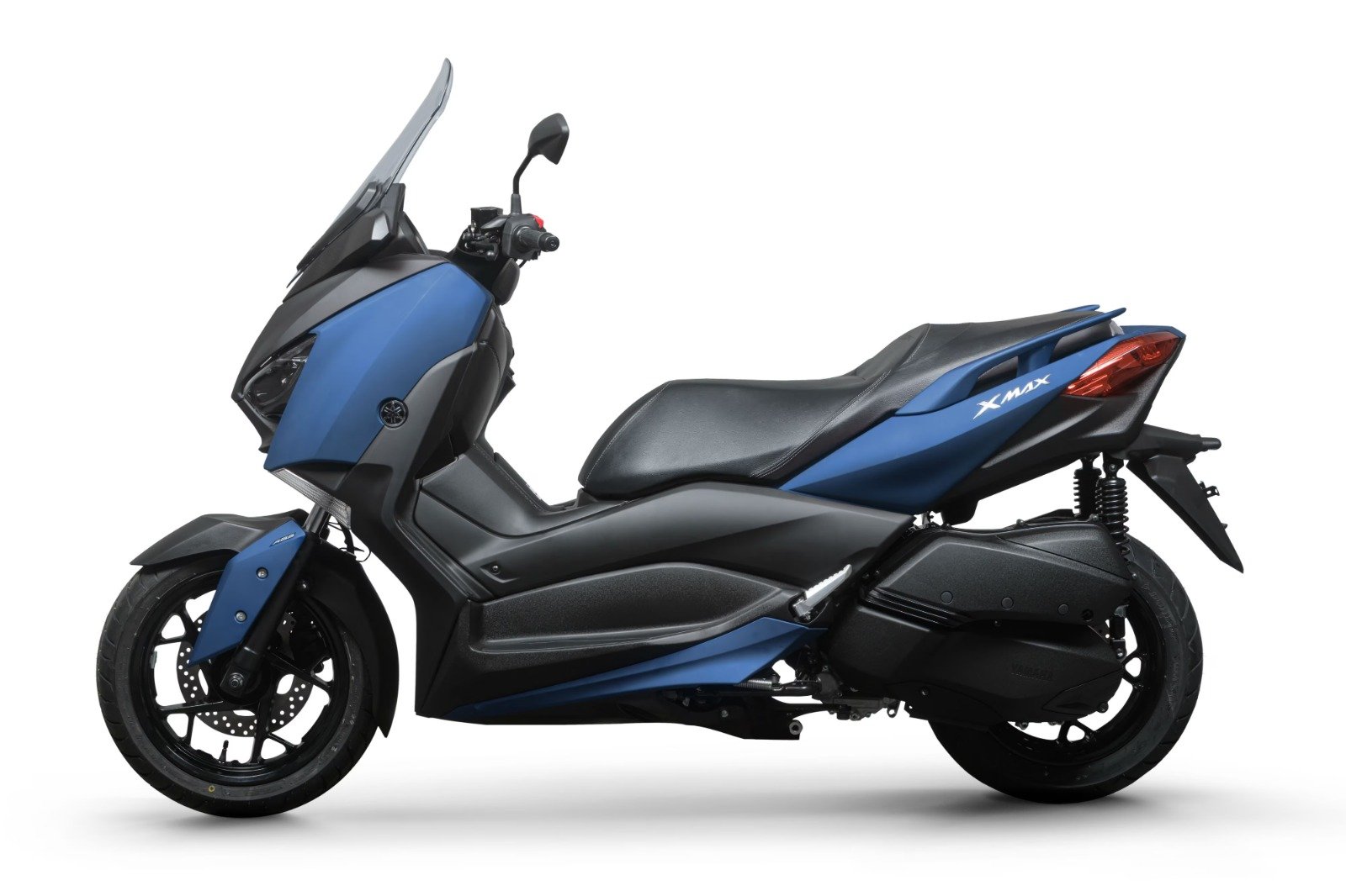 2020 XMAX lateral esquerda matt blue