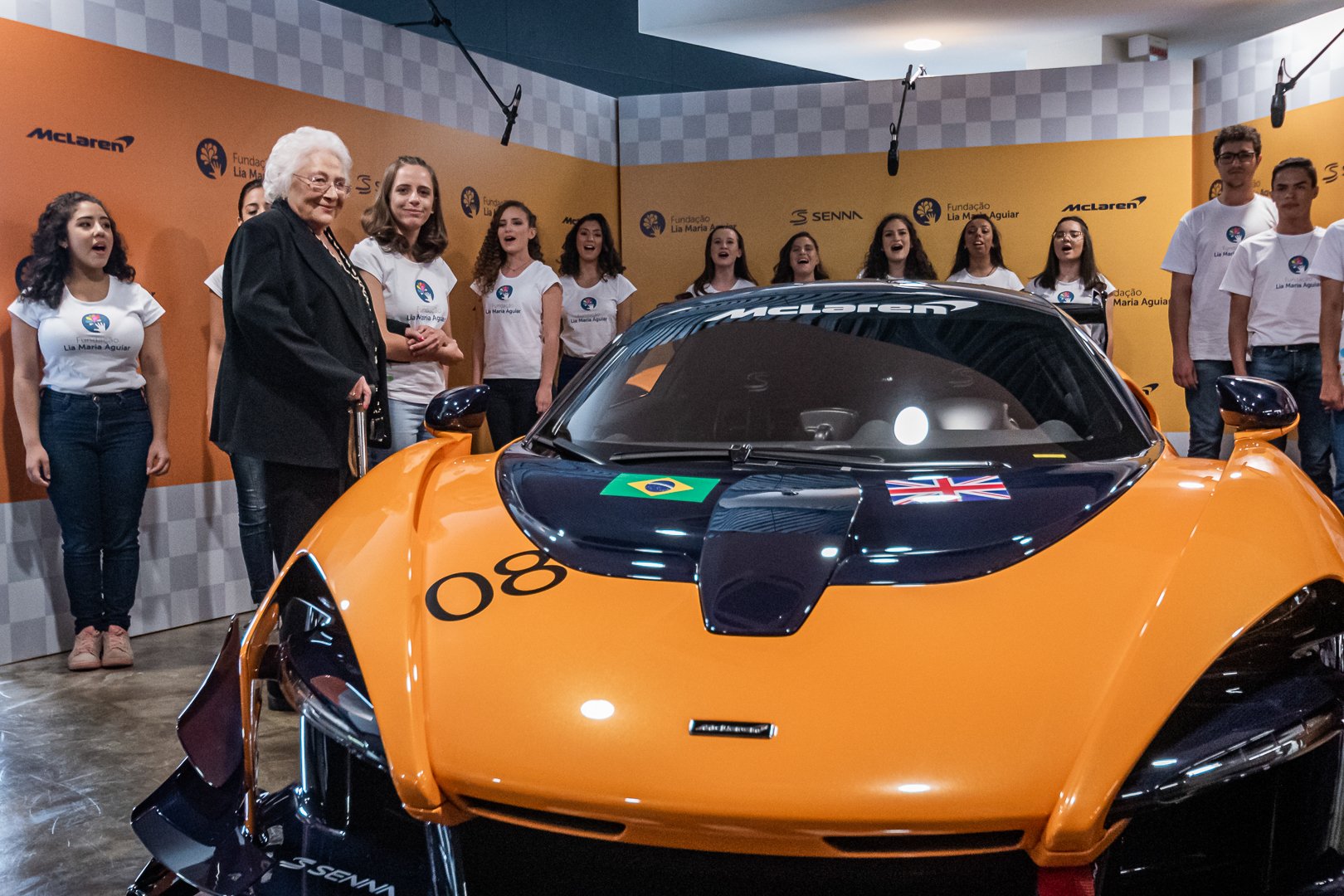 Único McLaren Senna GTR do Brasil foi montado por bilionária de 87 anos