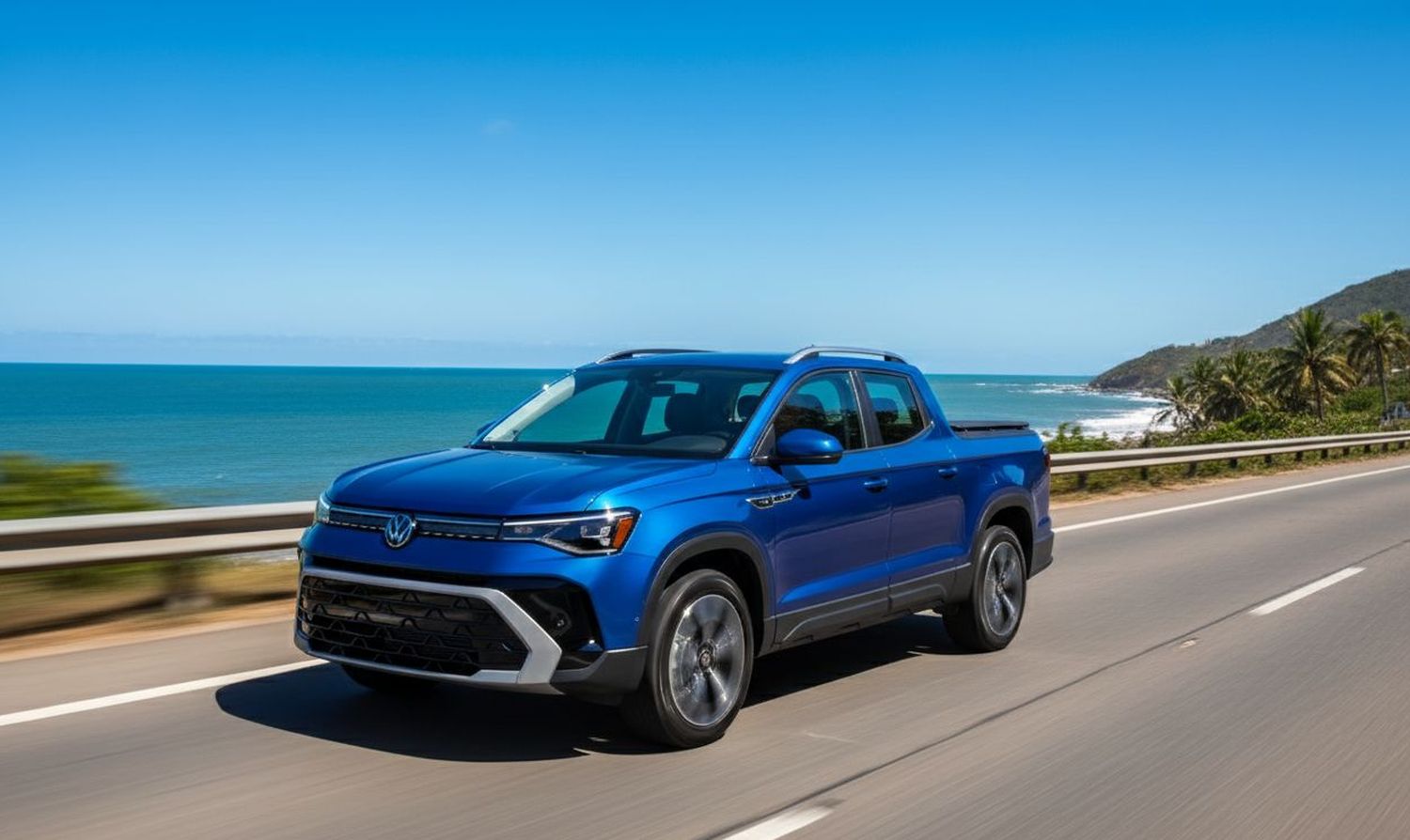 VW Therion: flagramos mula da rival da Fiat Toro, disfarçada de SUV
