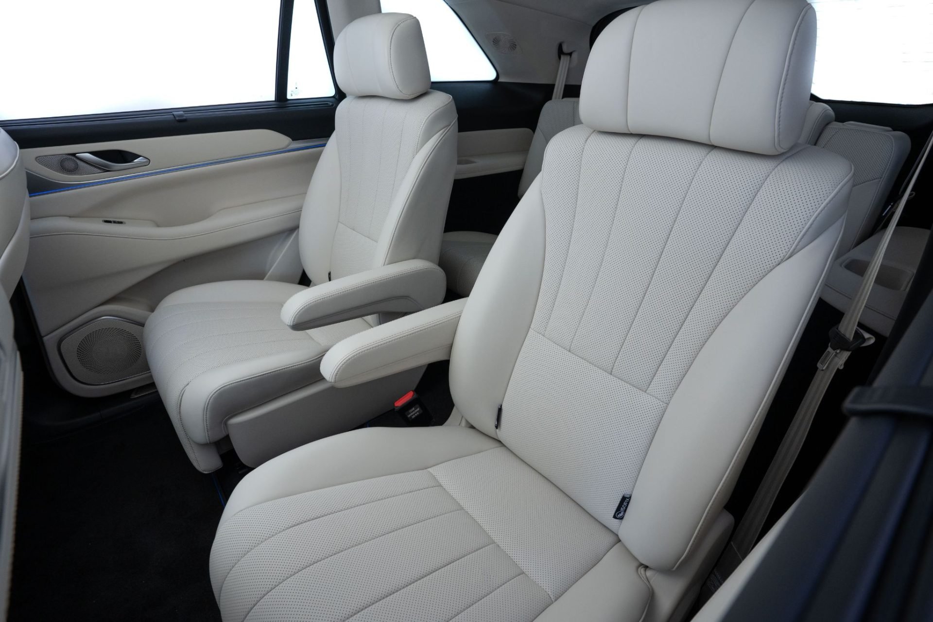 GWM Wey 07 interior marfim bancos traseiros